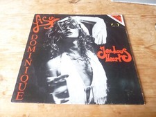 Lisa Dominique heavy metal 12" Jealous Heart plays VG+ despite small bit of warp