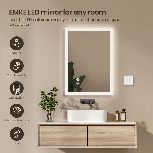 Emke 60x80 cm backlit - emke,