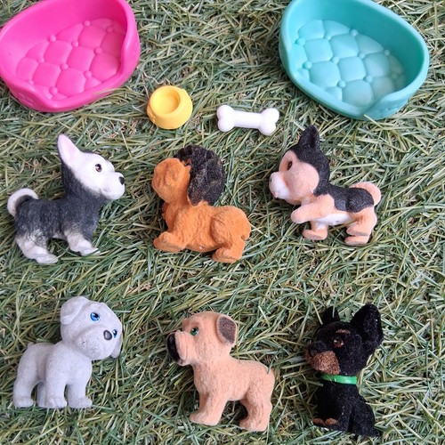 Vintage puppy pocket - vintage, in