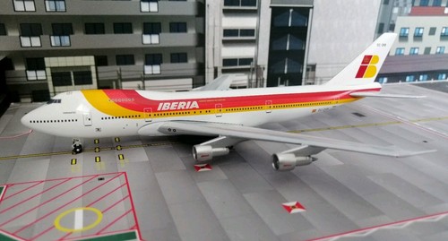 Iberia boeing 747 - iberia, 747-256b