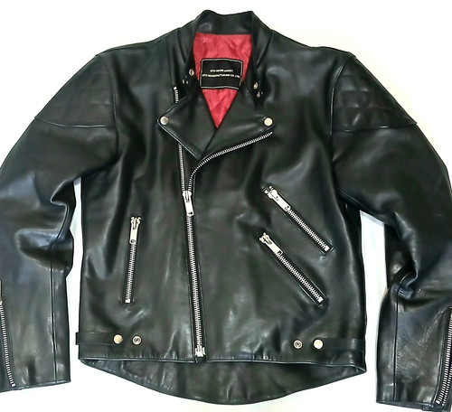 Superb manx motorcycle - superb, leather