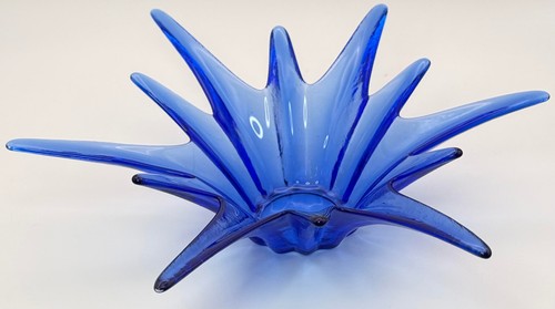 Cobalt blue art - art, glass