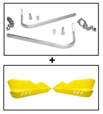 BarkBusters JET Yellow Handguards & Mount for BMW G650 X Challenge