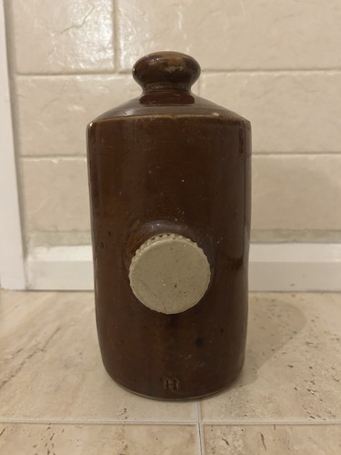 Antique stoneware hot water - antique,
