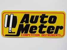 Auto Meter Sticker Decal New