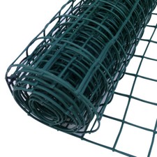 Plastic Mesh Fencing | 1m x 5m | 50mm Holes | Green