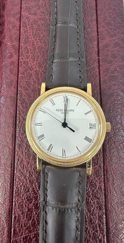 Patek philippe calatrava - philippe, gold