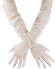 Women's Long Tulle Gloves