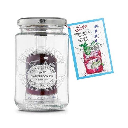 Tiptree english damson gin jam - damson,