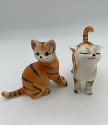 Two vintage goebel tiger - vintage,