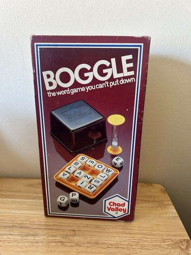Parker boggle vintage word - parker,
