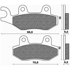 BRAKE PADS ONE REF FD0423