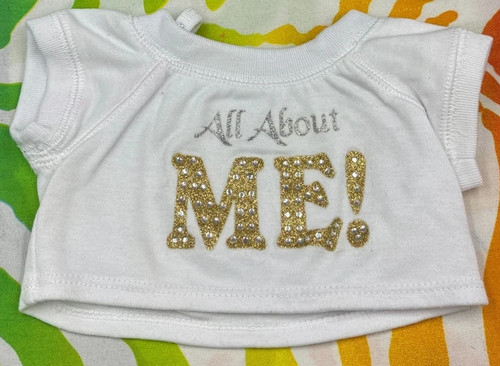 Build bear clothes white - a,