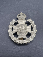 The Sherwood Foresters, 7th Battalion - J.R. G - British Military Army Cap Badge
