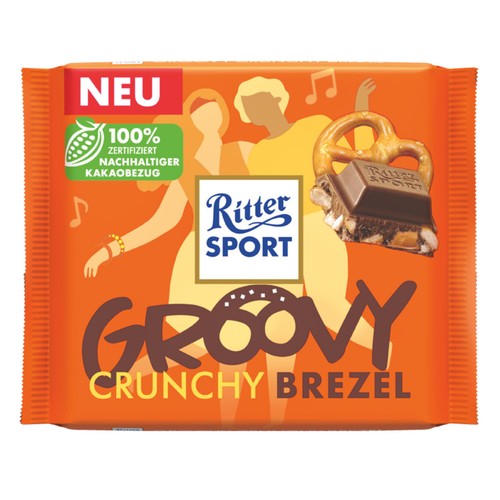Ritter sport groovy crunchy - groovy,