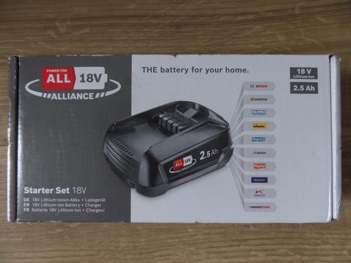 Bosch starter set 18v - set,