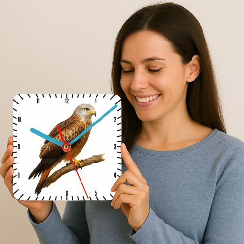 Bird wall clock custom - bird, –