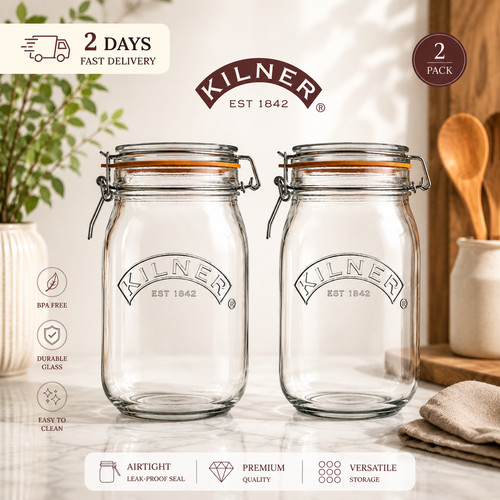 Kilner clip top - 2x,
