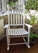New White Solid Wood Slatted