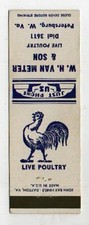 vintage Matchbook Cover,V.H