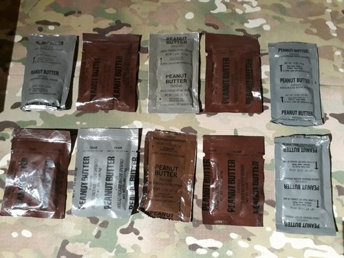 10x genuine army mre - 10x,