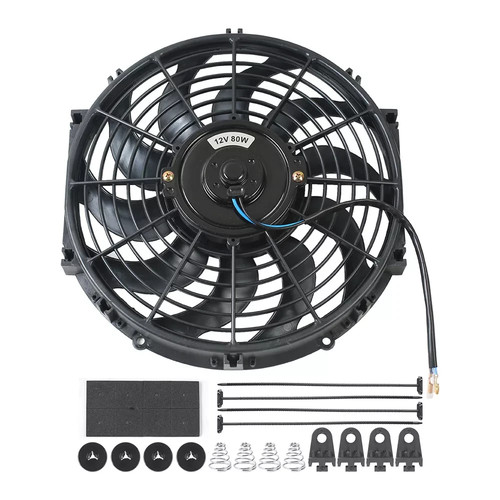 Universal slim fan push - push, pull