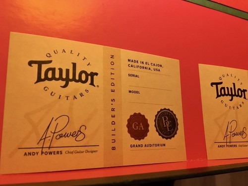 Taylor style guitar serial - taylor,