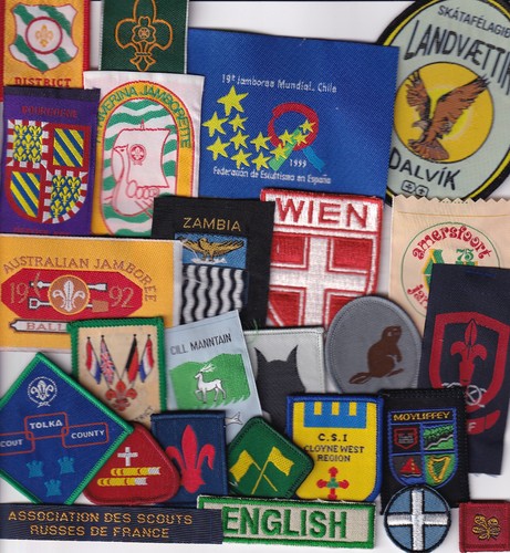 Boy scout overseas badges 25 - badges,