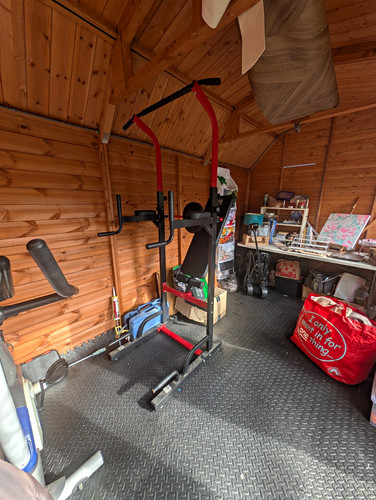 Homcom home gym - power, tower