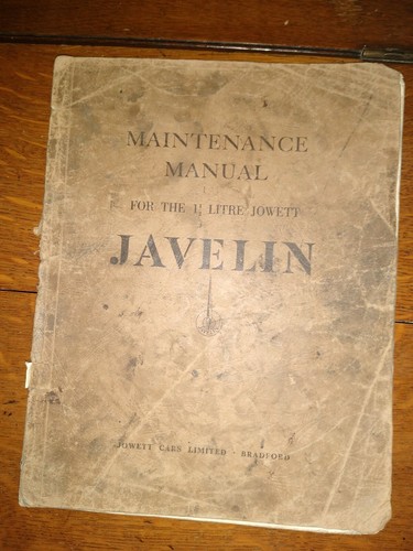 Vintage javelin jowett 2 - jowett, 1