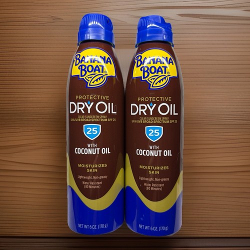 Banana boat dry oil clear - banana,