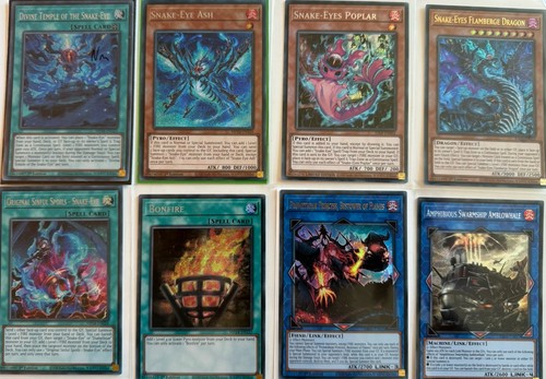 Yugioh snake eye set - yugioh, snake-eye