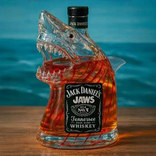 Whiskey Bottle JAWS Shark
