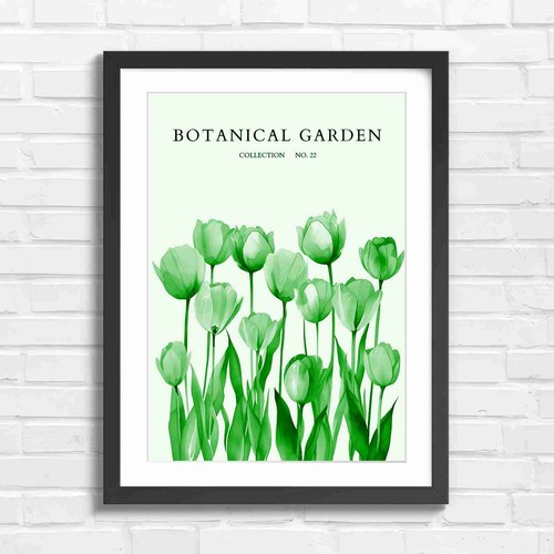 Pastel tulips botanical garden - pastel,