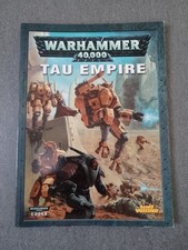 Codex Tau Empire Warhammer 40K Games Workshop 2005 softback Army book VGC OOP