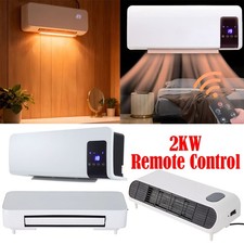 2kW Home Wall Fan Heater Timer