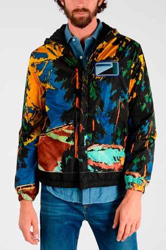 Prada reversible nylon jacket - prada,