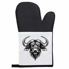 'African Buffalo' Oven Glove / Mitt (OG00050627)