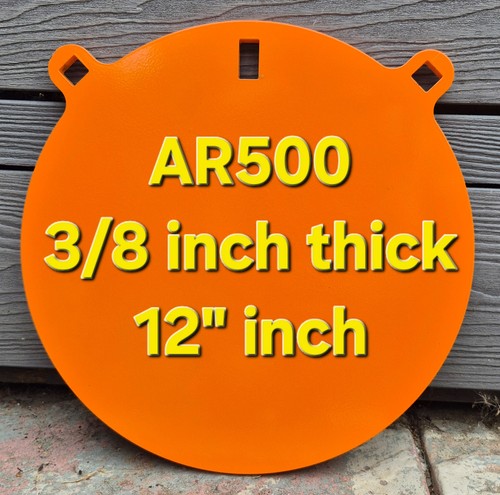 Ar500 steel target - steel, inch