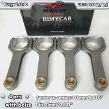 Connecting Rods for Vauxhall Opel C20LET Z20LET C20XE 2.0L Forged 4340 H-Beam