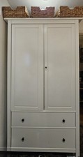 Ikea Hemnes Double Wardrobe +