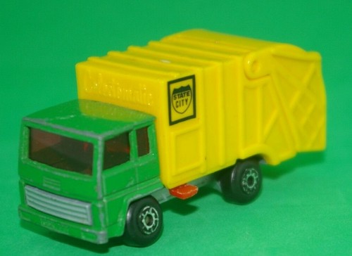 Vintage matchbox refuse truck - vintage,