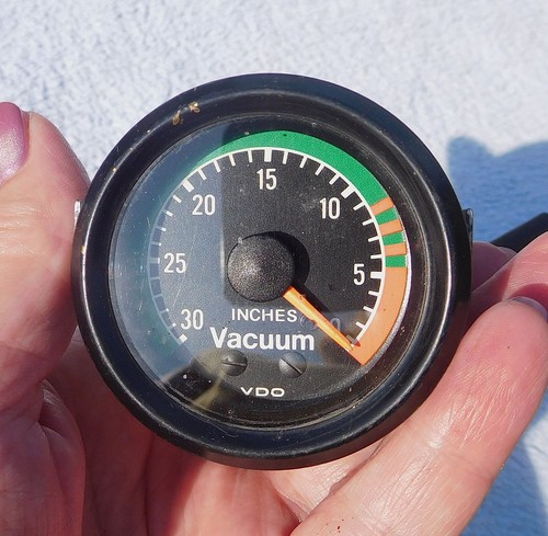 Vdo vacuum gauge tested vw - vdo,
