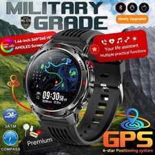 3ATM Waterproof GPS Smartwatch
