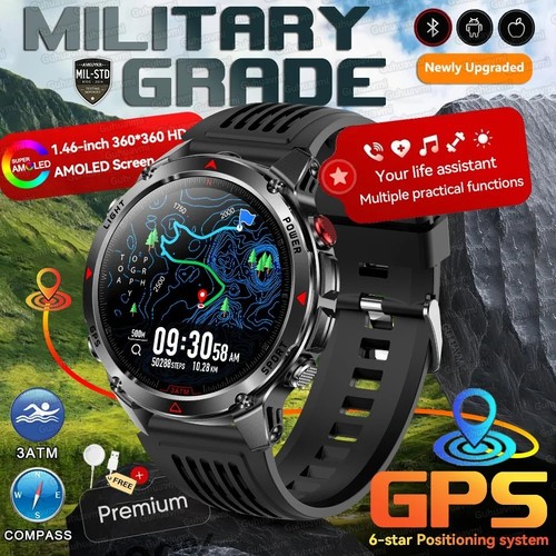 3atm waterproof gps smartwatch - 3atm,
