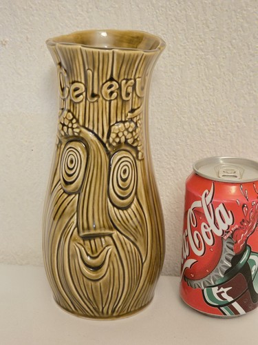 Vtg sadler celery vase - sadler, 10"