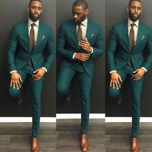 New men dark green - new,