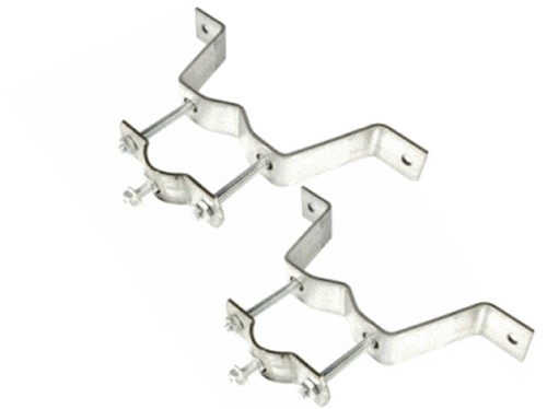 Rohn wm4 wall mount with - wall, 3"