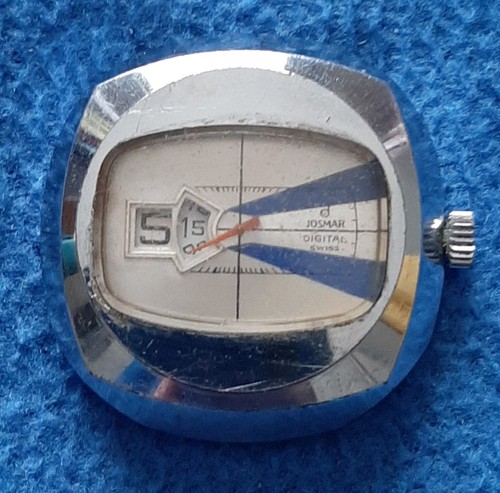 Rare josmar jump hour vintage - josmar,