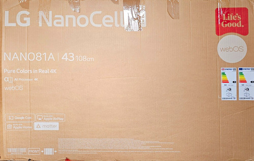 43nano81a6a nanocell - lg, 43"